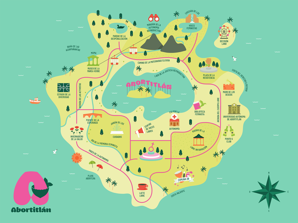 Mapa topográfico de Abortitlán - Abortitlán Mapa de Abortitlán que muestra todos los sitios turísticos y de interés del país.